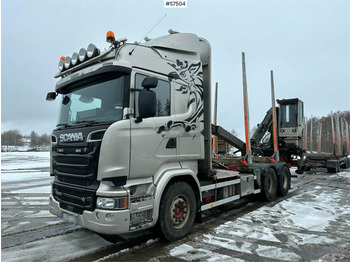 Kamion për transport druri SCANIA R 520
