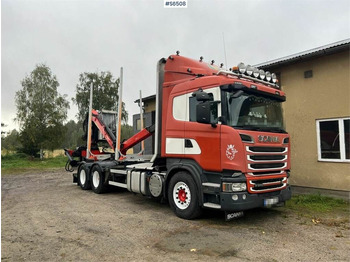 Kamion për transport druri SCANIA R 560