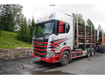Kamion për transport druri SCANIA R 650