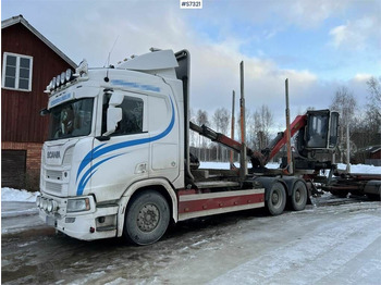 Kamion për transport druri SCANIA R 650