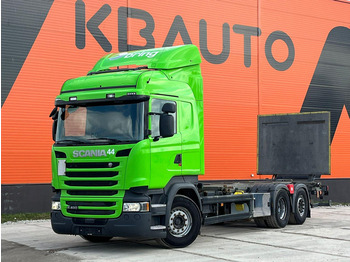 Transportjer kontejnerësh/ Kamion me karroceri të çmontueshme SCANIA R 490