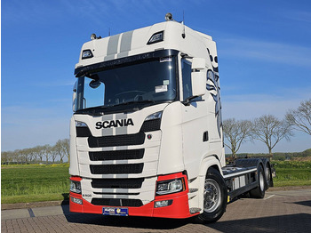 Transportjer kontejnerësh/ Kamion me karroceri të çmontueshme SCANIA S 500
