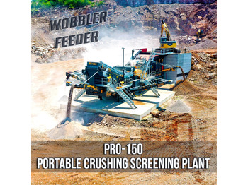 FABO PRO-150 MOBILE CRUSHER | WOBBLER FEEDER - Gurëthyesi i lëvizshëm: foto 1