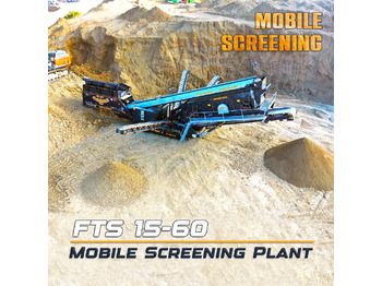 FABO FTS 15-60 MOBILE SCREENING PLANT 150-220 TPH | AVAILABLE IN STOCK - Gurëthyesi i lëvizshëm: foto 1