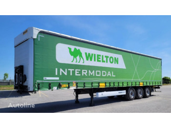 Wielton NS3K INTERMODAL Light - Gjysmë rimorkio me tendë: foto 1