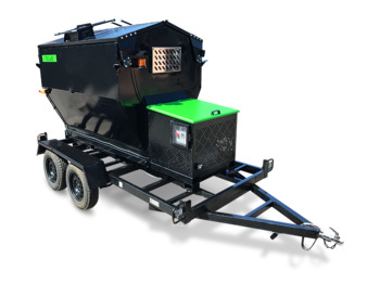 TICAB Asphalt Hot Box HB-2, termiskais bunkurs asfaltam - Makineri asfalti: foto 1