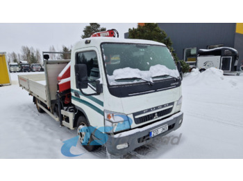 MITSUBISHI FUSO CANTER + crane - Kamion me karroceri të hapur: foto 2