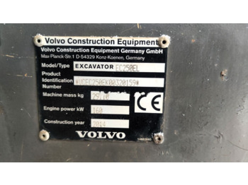 Volvo EC 250 - Ekskavator me zinxhirë: foto 4