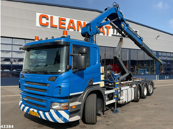 Scania P 380 8x2 Hiab 21 Tonmeter laadkraan - Kamion vetëngarkues: foto 1