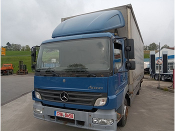 Mercedes-Benz Atego2 822  4x2L Klima, Luftgef.,AHK,Spoiler,TÜV  - Kamion me tendë: foto 3