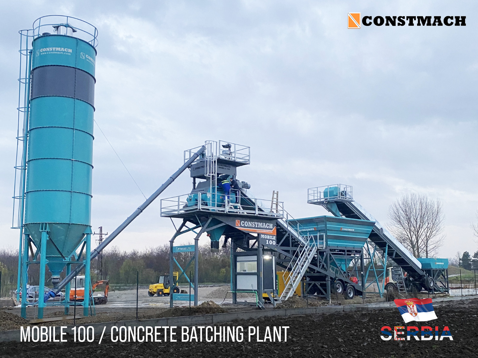 Constmach Concrete Batching Plants & Crushing and Screening Plants - Makineri ndërtimi - e re undefined: foto 11