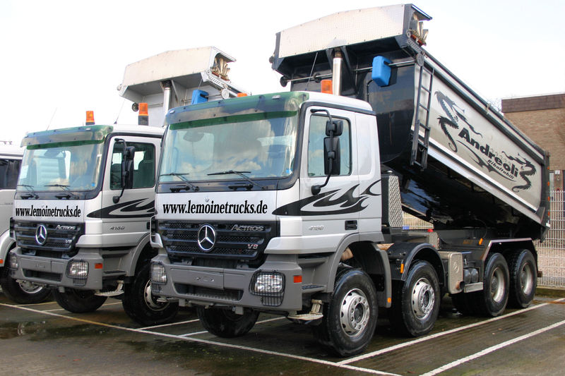 Lemoine Nutzfahrzeuge GmbH - Mjete bujqësore/ Speciale MERCEDES-BENZ Actros - qiraja, kondicioner undefined: foto 5