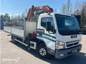 Kamion me karroceri të hapur 2011 Mitsubishi Fuso Canter + HMF 635K3: foto 2