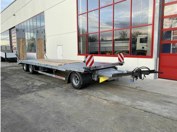 Rimorkio me plan ngarkimi të ulët Möslein  3 Achs Tieflader mit gerader Ladefläche 9 m, Ne: foto 3