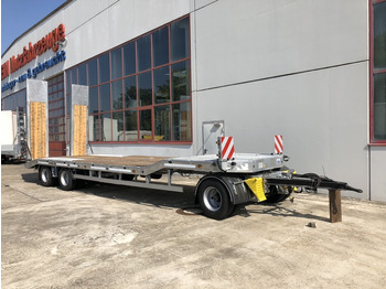 Rimorkio me plan ngarkimi të ulët për transportimin e makinerive të rënda i ri Möslein T 3-6 VB  3 Achs Tieflader- Anhänger, Verbreiterung: foto 3