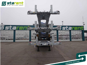Transportjer kontejnerësh/ Gjysmë rimorkio me karroceri të çmontueshme i ri Fliegl Containerchassis ADR, 1x20 / 2x20 / 1x30 / 1x40: foto 2