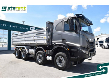 Kamion vetëshkarkues Iveco T-Way 510 8x4 Meiler 3 Seitenkipper Navi Drehlicht: foto 3