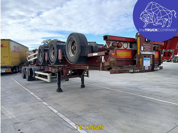 Transportjer kontejnerësh/ Gjysmë rimorkio me karroceri të çmontueshme RENDERS