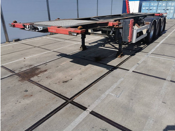 Transportjer kontejnerësh/ Gjysmë rimorkio me karroceri të çmontueshme VAN HOOL