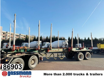 Gjysem rimorkio për transport druri