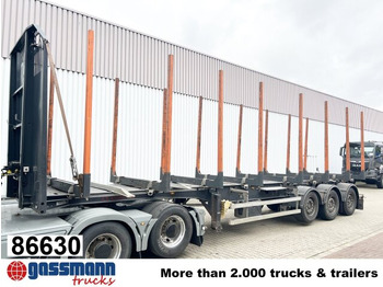 Gjysem rimorkio për transport druri