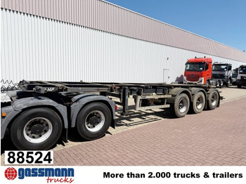 Transportjer kontejnerësh/ Gjysmë rimorkio me karroceri të çmontueshme LAG