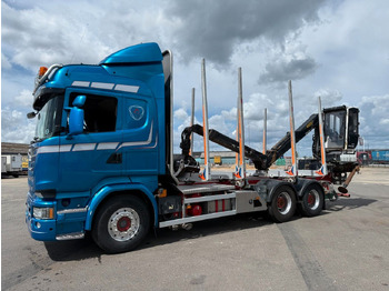 Kamion për transport druri SCANIA R 730