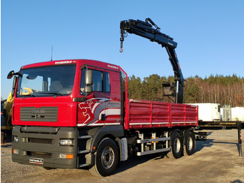 Kamion vetëshkarkues, Kamion me vinç MAN Man 26.440 6x4 HDS HIAB 166 B-3 DUO Wywrotka Meiller 2-stronna: foto 3