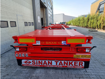 Transportjer kontejnerësh/ Gjysmë rimorkio me karroceri të çmontueshme SINAN