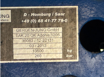 Kamion vetëshkarkues DAF XF 105.460 - Gergen Adonis TAK 20 ok 1205: foto 4