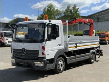 Kamioncine vetëshkarkuese Mercedes-Benz ATEGO 818 4x2 Euro 6 Kipper Kran FASSI F65B.0.22: foto 3