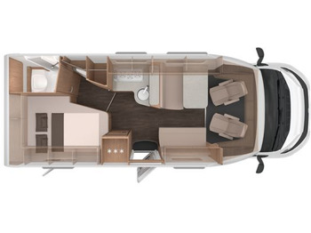 Kamper gjysmë i integruar Knaus L!VE TI 650 MF Platinum Selection 140PS: foto 2