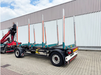 Rimorkio për transport druri Schwarzmüller 2-Achs Holzanhänger 2-Achs Holzanhänger: foto 4