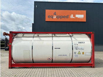 Rezervuari i magazinimit për transportimin e kimikateve CIMC 20FT ISO, 25.080L/1-COMP/3 BAFFELS/4 manholes, ADR valid until 08/2027: foto 2