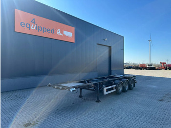 Transportjer kontejnerësh/ Gjysmë rimorkio me karroceri të çmontueshme VAN HOOL 20'/30'