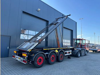 Transportjer kontejnerësh/ Gjysmë rimorkio me karroceri të çmontueshme VAN HOOL 20'