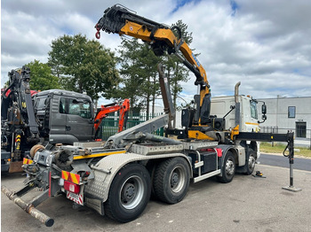 Kamion me vinç DAF CF 480 8x4 HOOKLIFT + CRANE (19m!) EFFER 205 / 6S + WINCH - RETARDER - *165.000km* - VERY NICE: foto 5