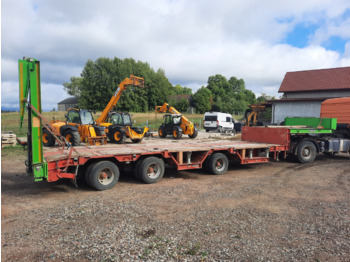 Gjysmë rimorkio me plan ngarkimi të ulët goldhofer STZ: foto 1