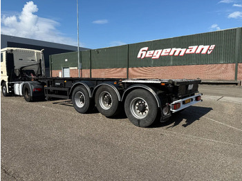 Transportjer kontejnerësh/ Gjysmë rimorkio me karroceri të çmontueshme VAN HOOL