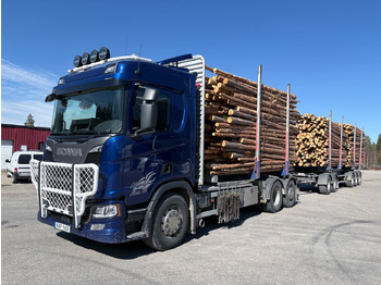 Kamion për transport druri SCANIA R 500