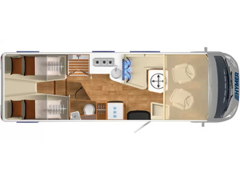 Kamper gjysmë i integruar i ri Wohnmobil Hymer B-Klasse ML I 780 (Mercedes): foto 1
