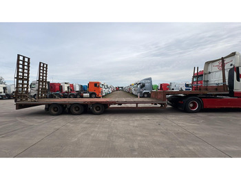 Gjysmë rimorkio me plan ngarkimi të ulët Broshuis broshuis (GOOD TIRES / 39 TONS / BELGIAN TRAILER): foto 3