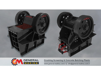 Thërrmues e nofullës i ri General Makina High Quality Jaw Crusher: foto 4