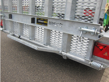 Rimorkio për makineri ndërtimi HULCO TERRAX Aluboden 394x180x27cm Heckrampe 150cm Tridem (XL) 3500kg: foto 4