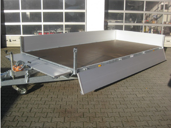 Rimorkio e hapur/ Platformë Multi Transporter 406x200x40cm Auffahrrampen 10" niedrig Fahrwerk LfH 56cm (XL) 2700kg: foto 3