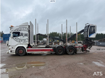 Lizingu i Log truck Scania R520 with crane Log truck Scania R520 with crane: foto 2 Lizingu i Log truck Scania R520 with crane Log truck Scania R520 with crane: foto 2