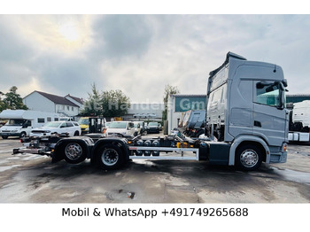 Transportjer kontejnerësh/ Kamion me karroceri të çmontueshme Scania S450 HighLine BDF *Retarder/Lenk+Lift/Multi/LBW: foto 2