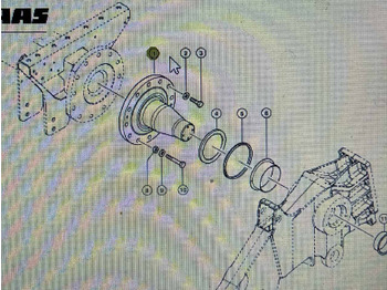 Pjesë nënkarrocerie CLAAS