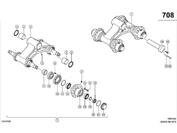 Pjesë nënkarrocerie CLAAS