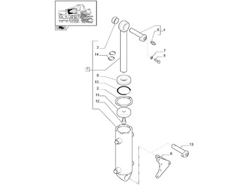 Cilindri hidraulik NEW HOLLAND